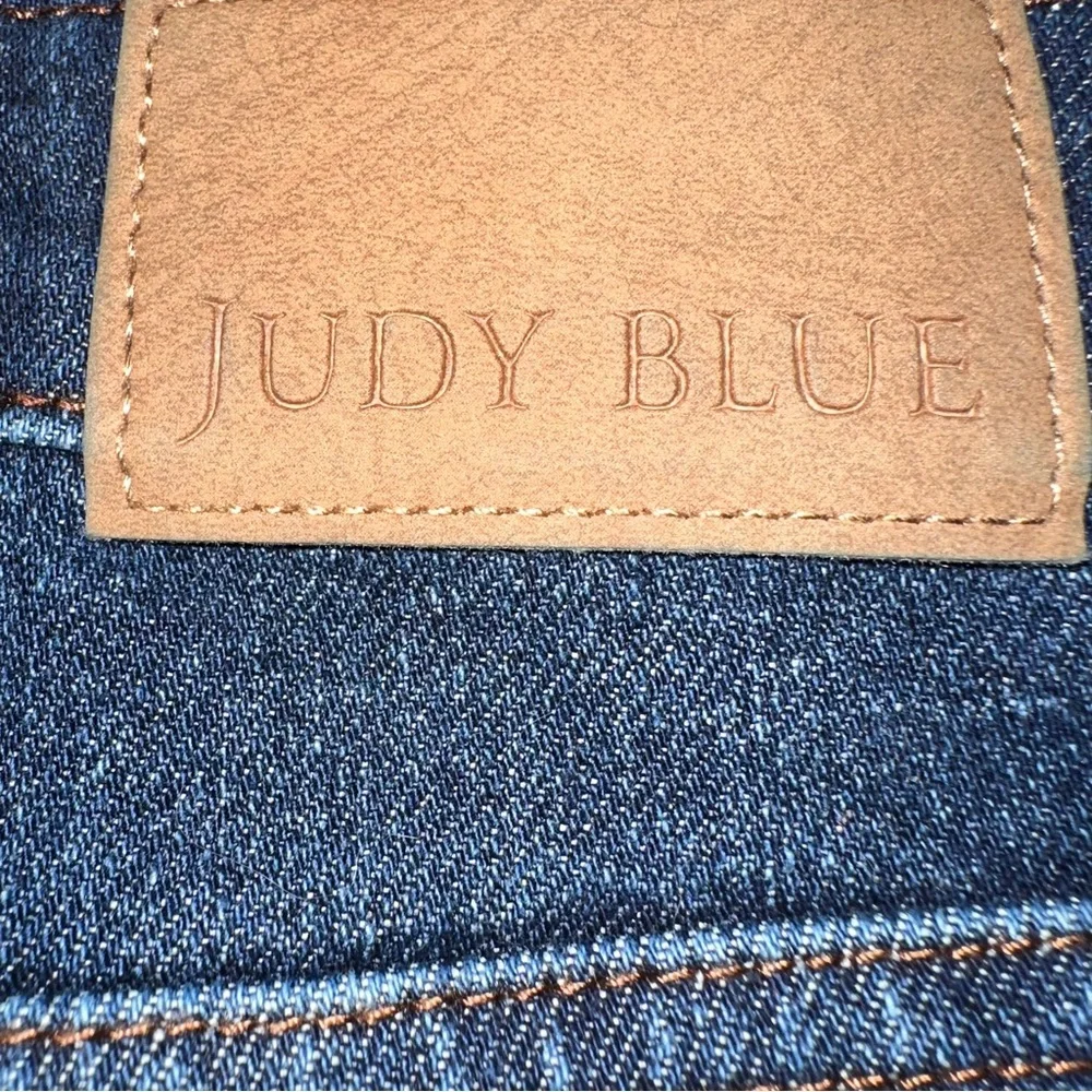 Judy Blue Dark Blue Straight Leg Jeans - Picture 6 of 11